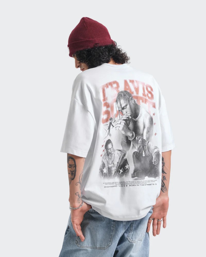 Camisetas con estampado atrás